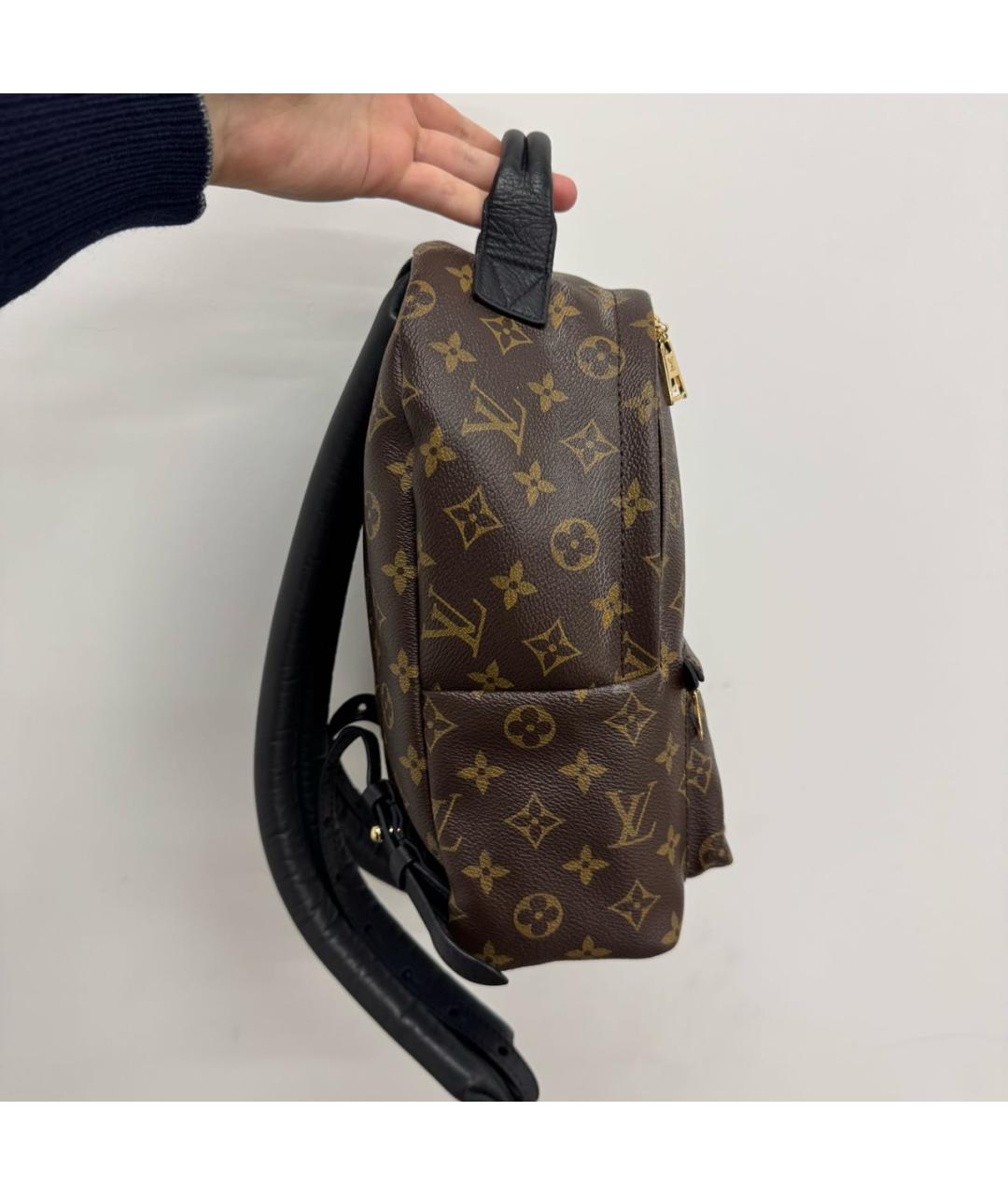 LOUIS VUITTON Коричневый рюкзак, фото 3