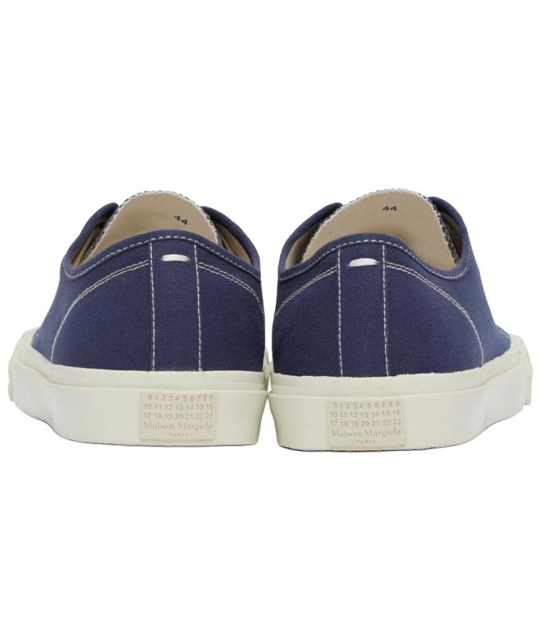 MAISON MARGIELA Синие низкие кроссовки / кеды, фото 5