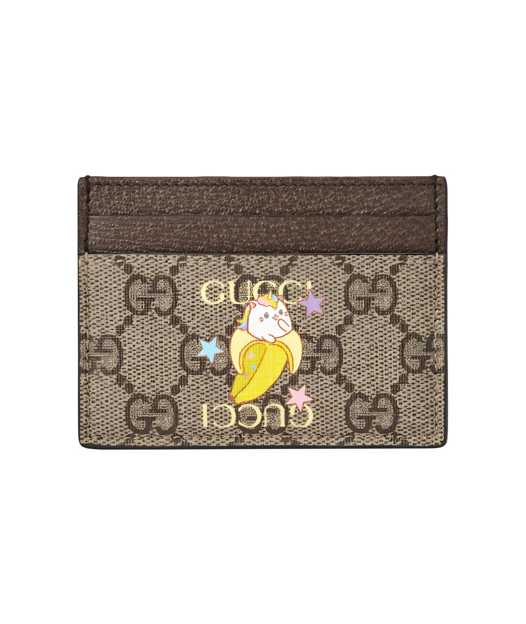 GUCCI Коричневый кардхолдер, фото 6