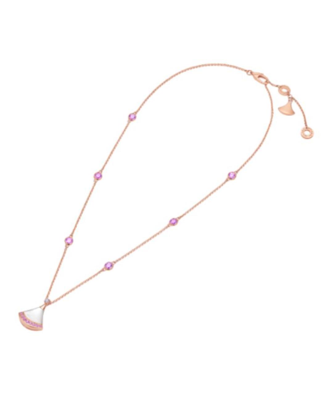 BVLGARI Цепочка из розового золота, фото 2