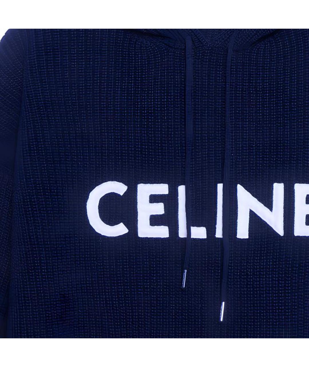 CELINE Синий джемпер / свитер, фото 4