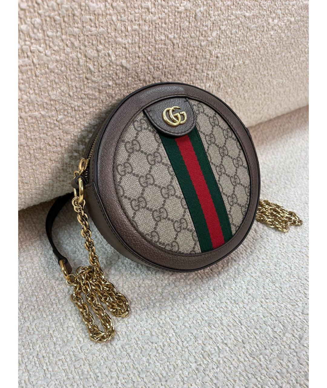 GUCCI Коричневая сумка через плечо, фото 2
