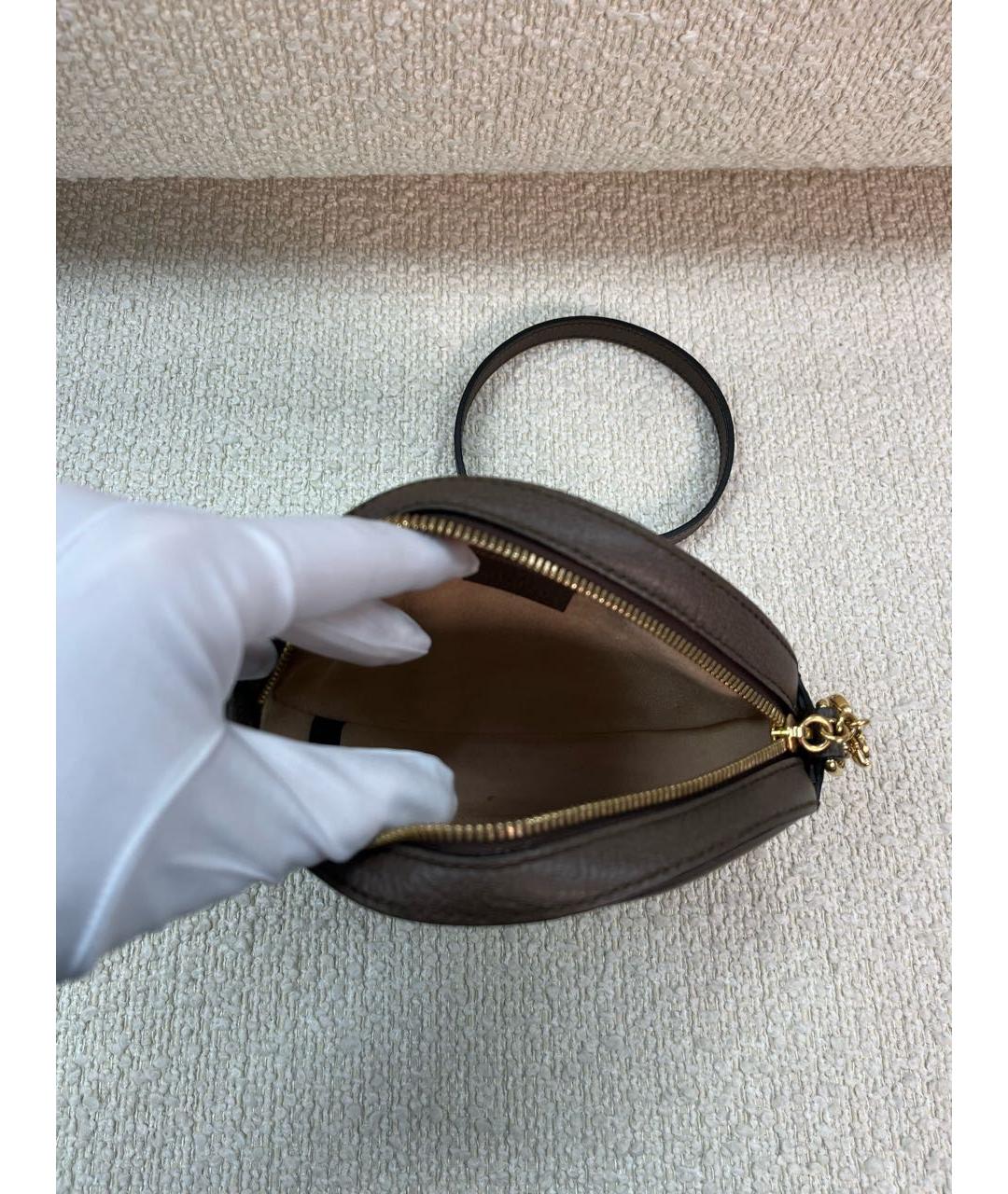GUCCI Коричневая сумка через плечо, фото 4