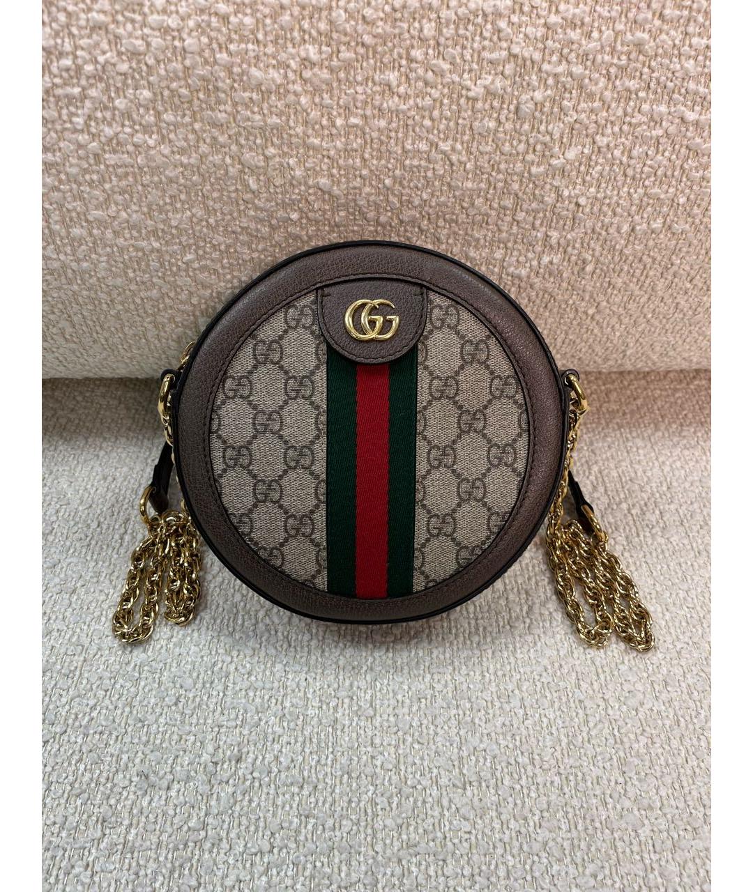 GUCCI Коричневая сумка через плечо, фото 9