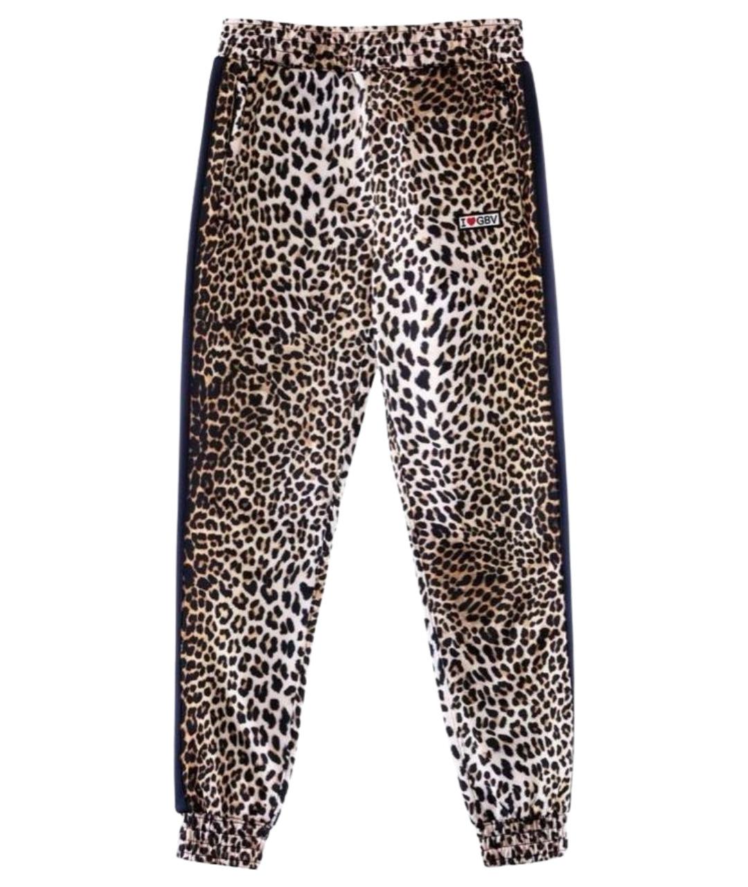 GIAMBATTISTA VALLI Коричневые хлопковые повседневные брюки, фото 1