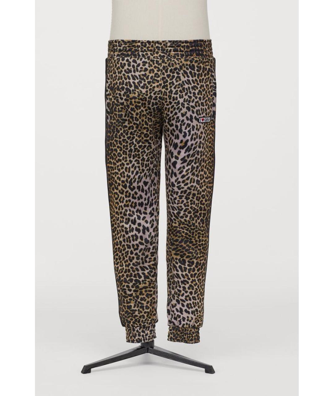 GIAMBATTISTA VALLI Коричневые хлопковые повседневные брюки, фото 2