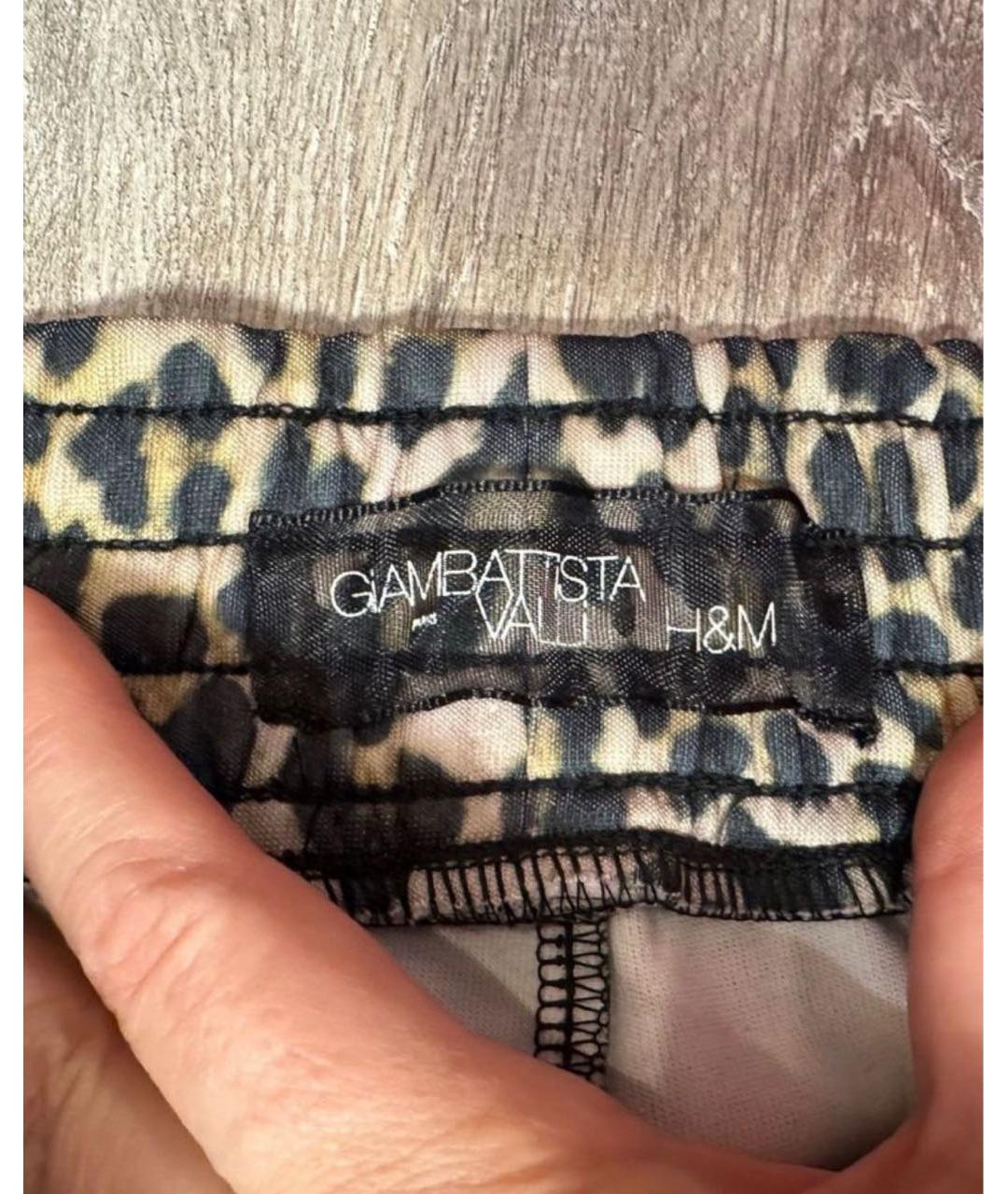 GIAMBATTISTA VALLI Коричневые хлопковые повседневные брюки, фото 5