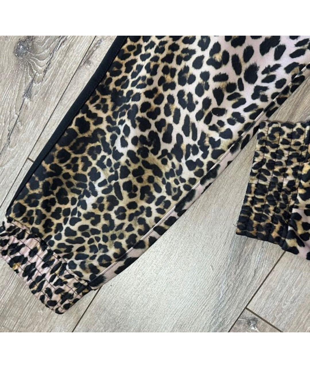 GIAMBATTISTA VALLI Коричневые хлопковые повседневные брюки, фото 4