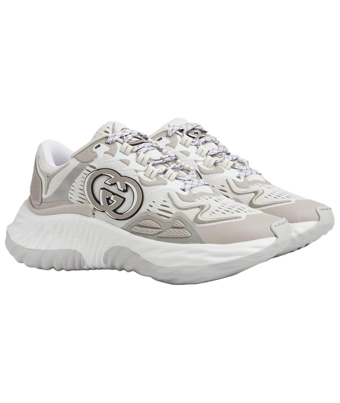 GUCCI Серые кроссовки, фото 3