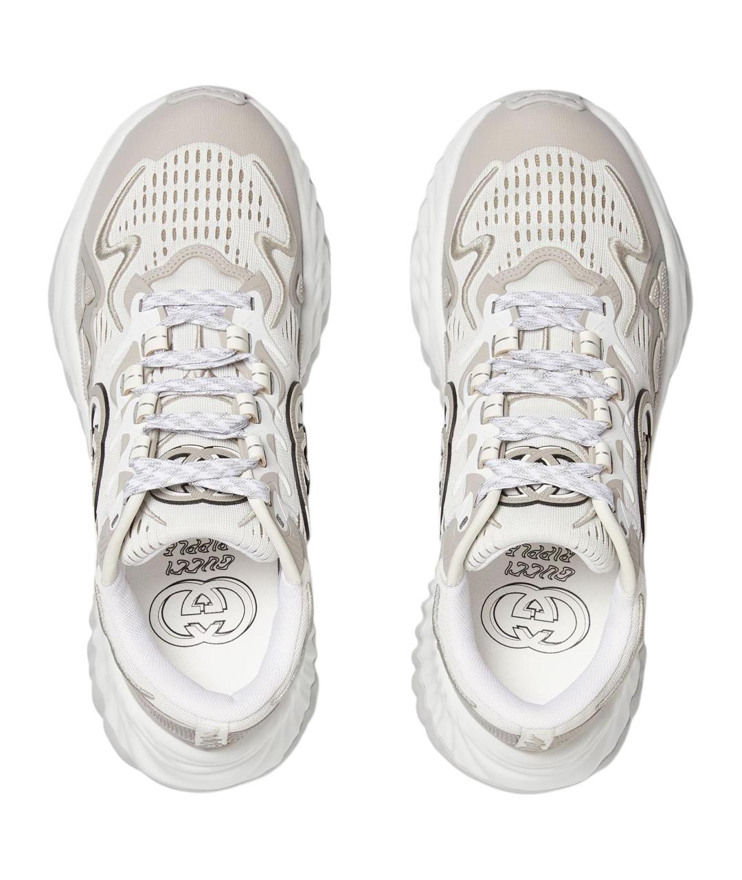 GUCCI Серые кроссовки, фото 4