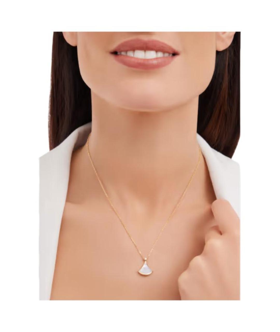 BVLGARI Золотая подвеска из желтого золота, фото 4