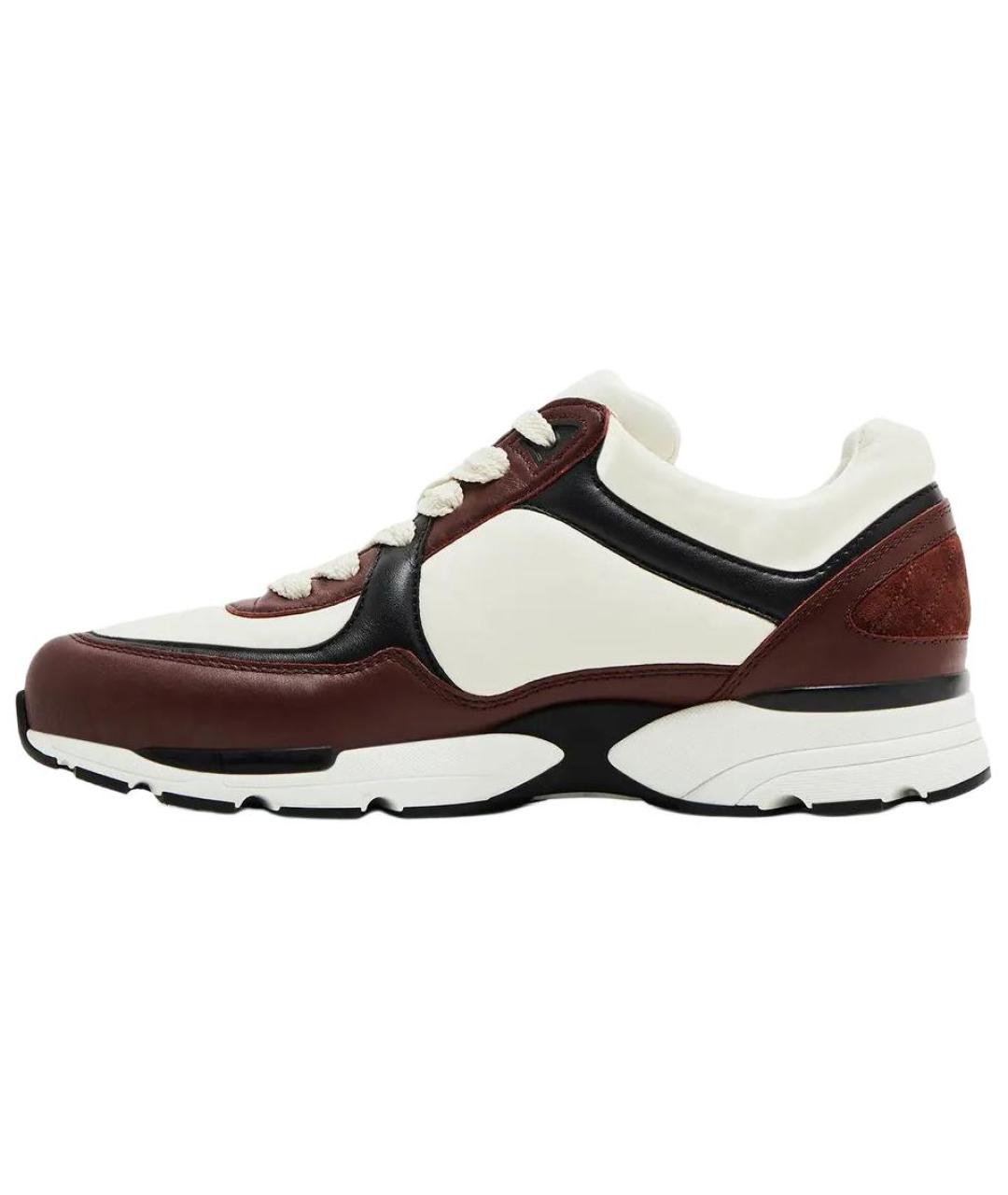 CHANEL Мульти кожаные кроссовки, фото 3