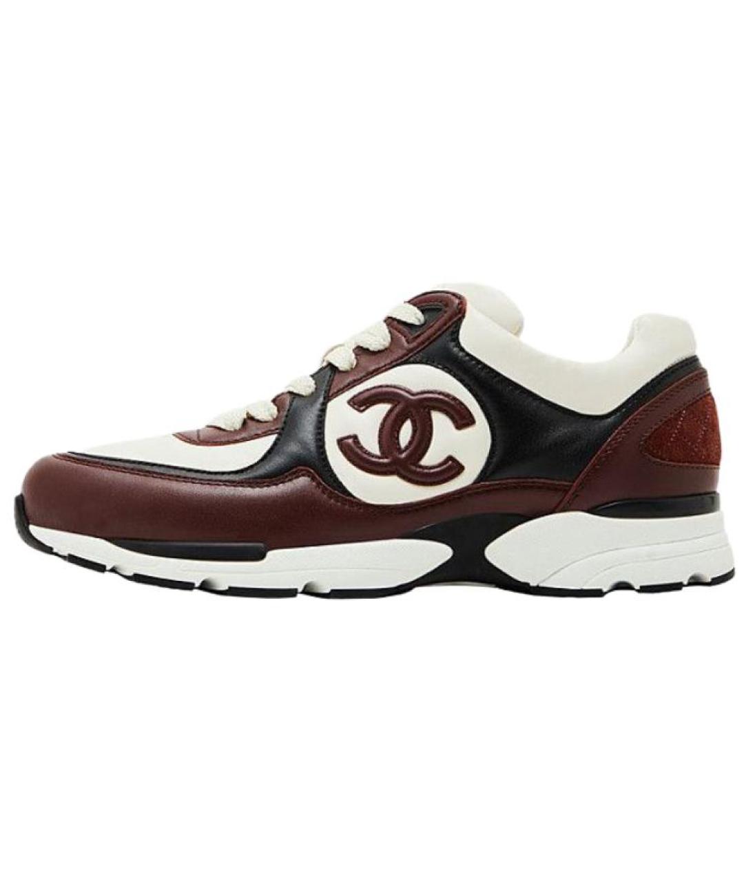 CHANEL Мульти кожаные кроссовки, фото 2