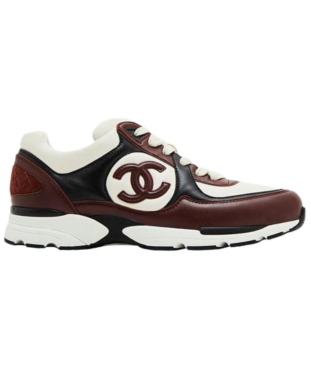 CHANEL Мульти кожаные кроссовки, фото 1