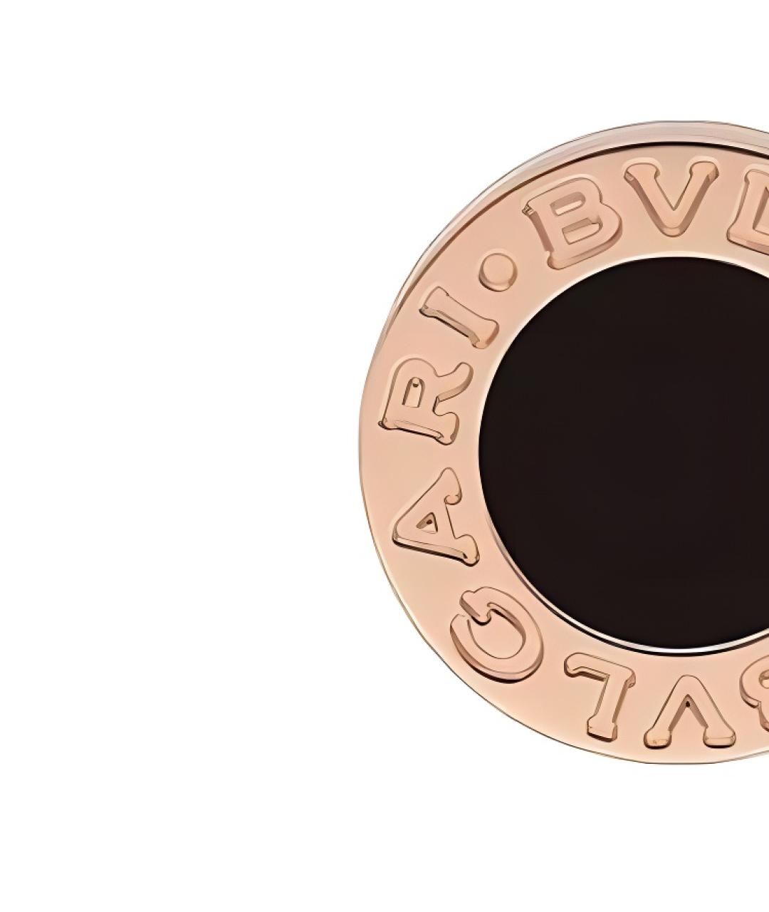 BVLGARI Золотые серьги из розового золота, фото 3