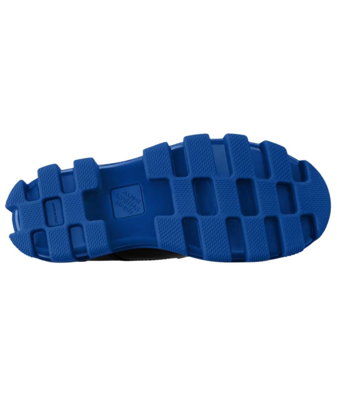 LOUIS VUITTON Черные кожаные лоферы, фото 6