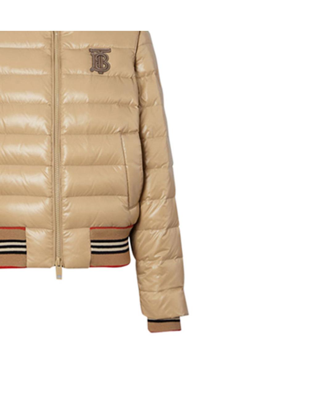 BURBERRY Бежевый пуховик, фото 5