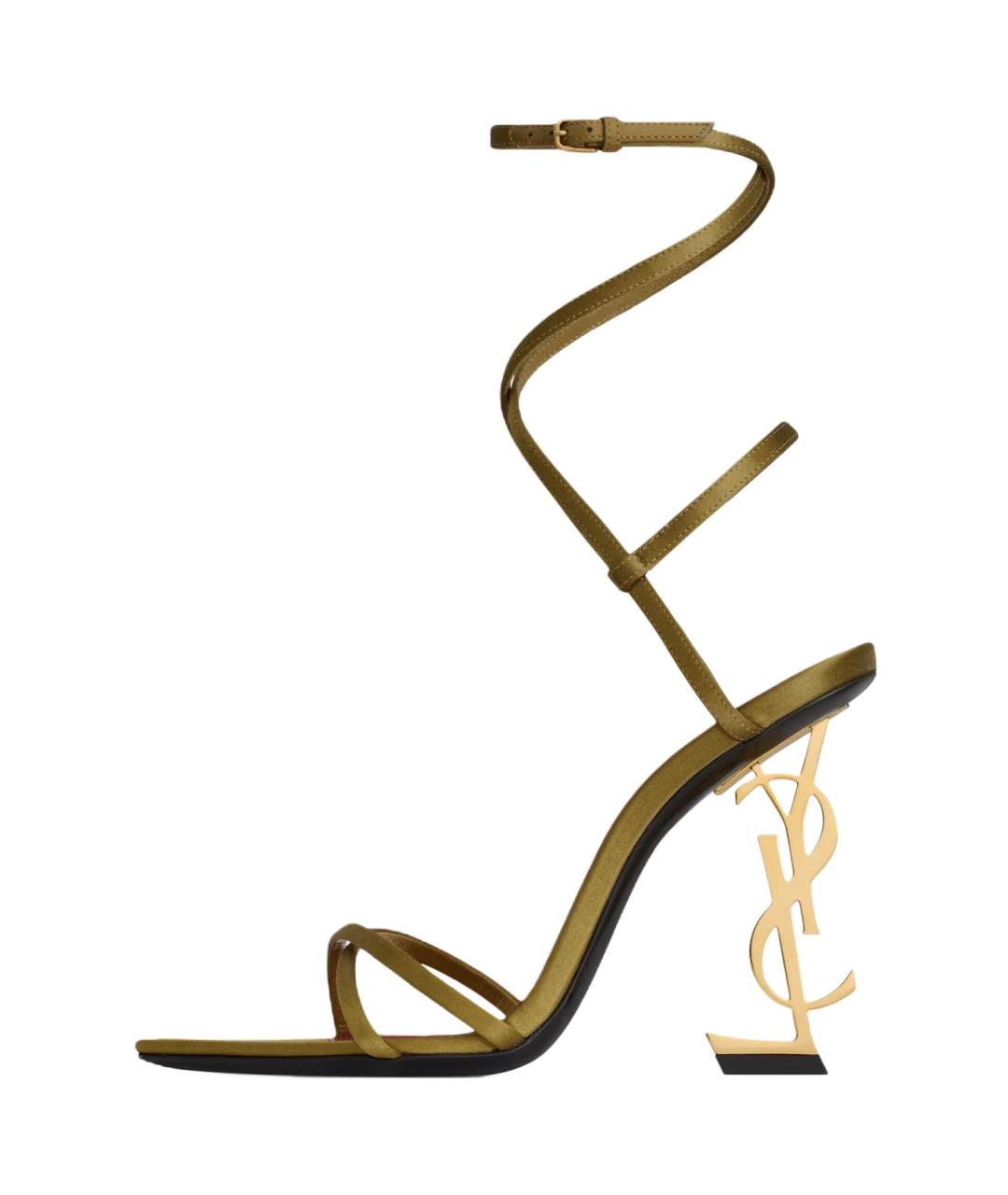 SAINT LAURENT Мульти босоножки, фото 2