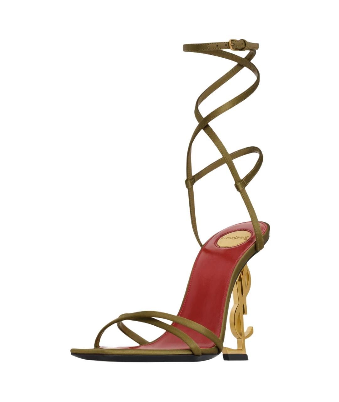 SAINT LAURENT Мульти босоножки, фото 3