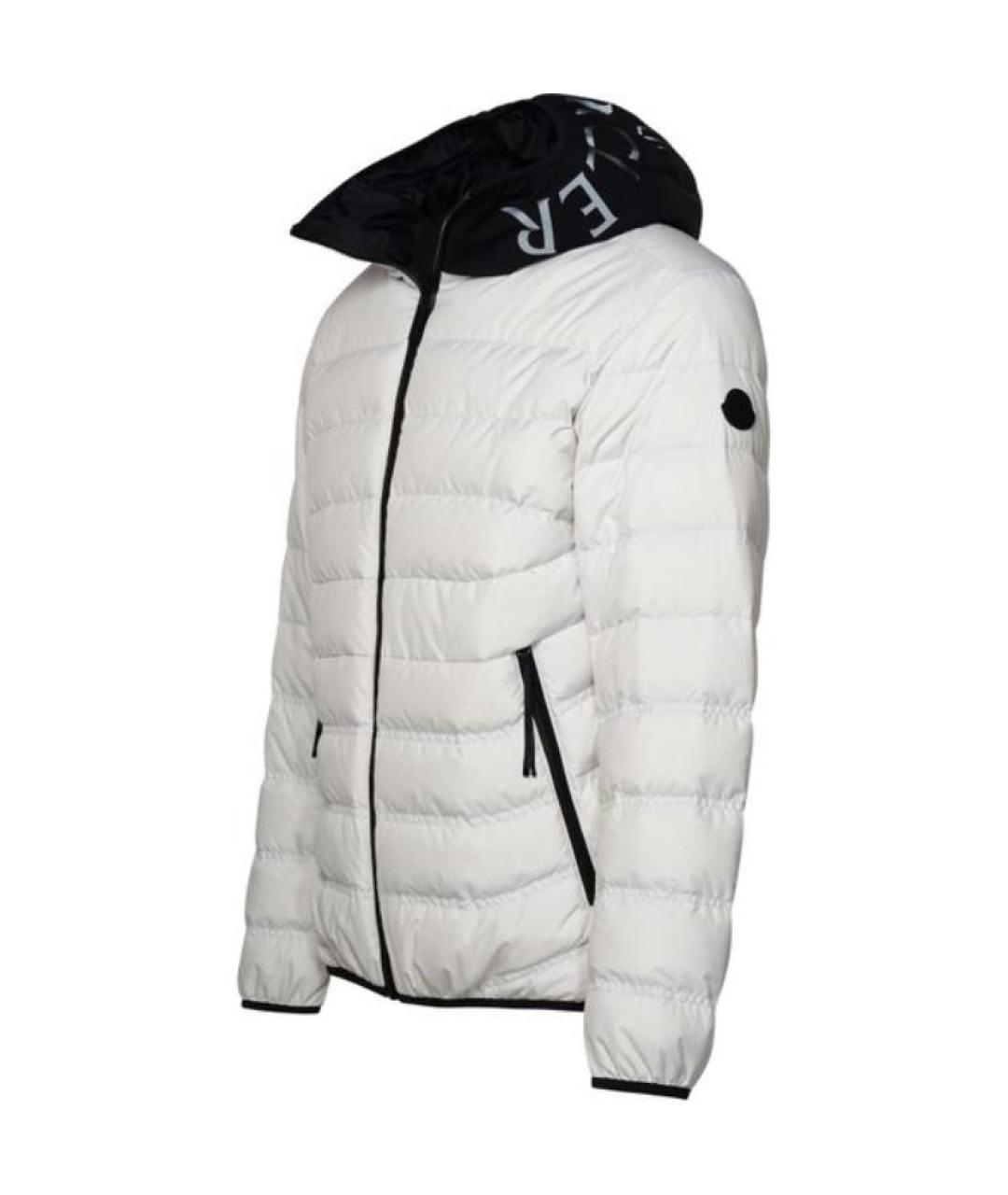 MONCLER Серый пуховик, фото 3
