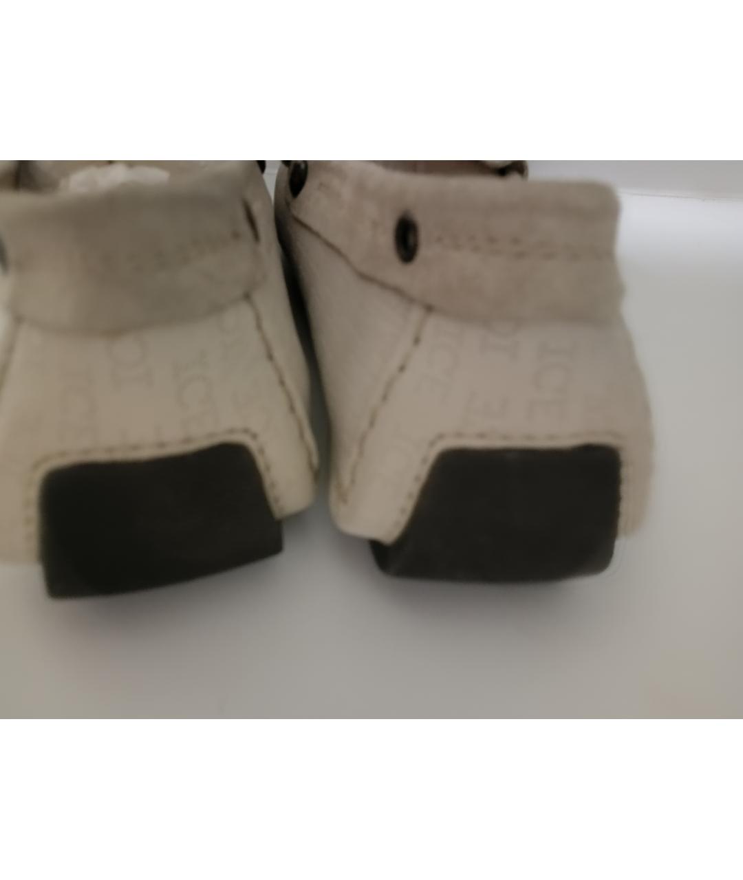 ICEBERG Бежевые кожаные мокасины, фото 4