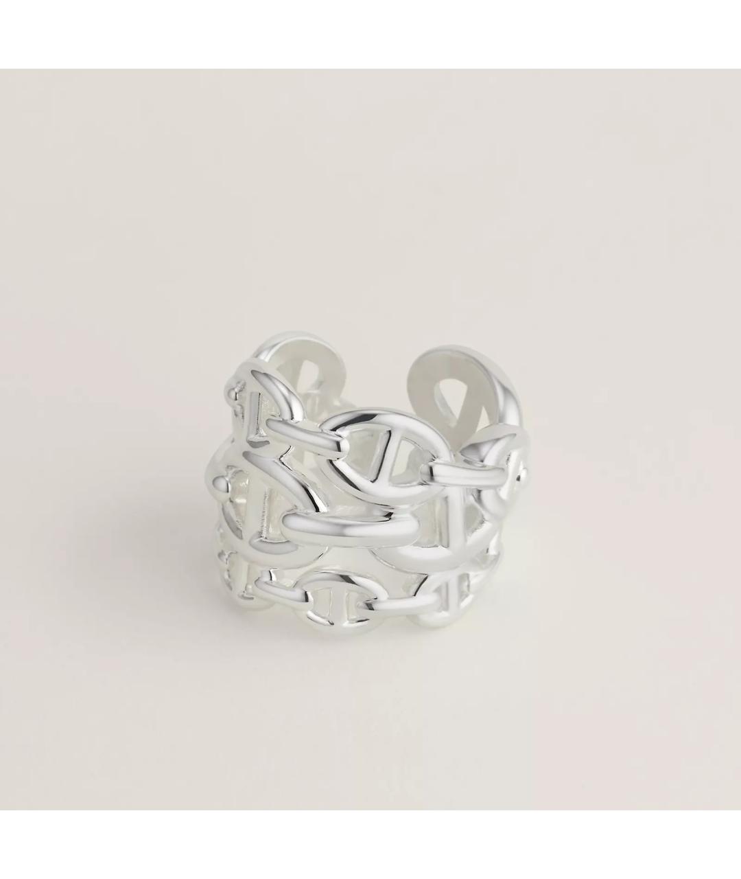 HERMES Серебряное серебряное кольцо, фото 3