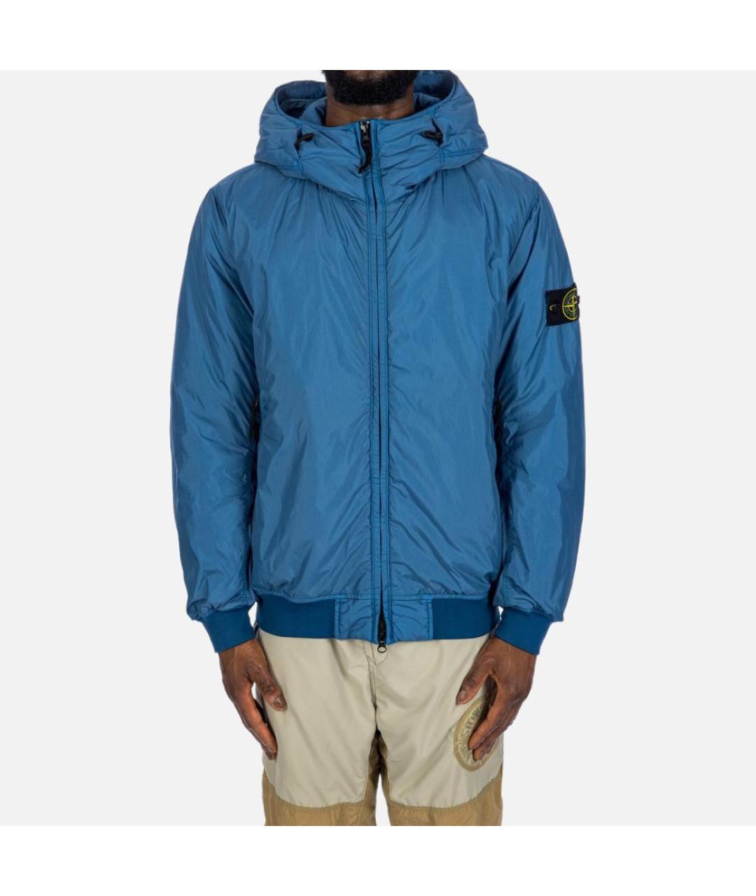 STONE ISLAND Синяя куртка, фото 2