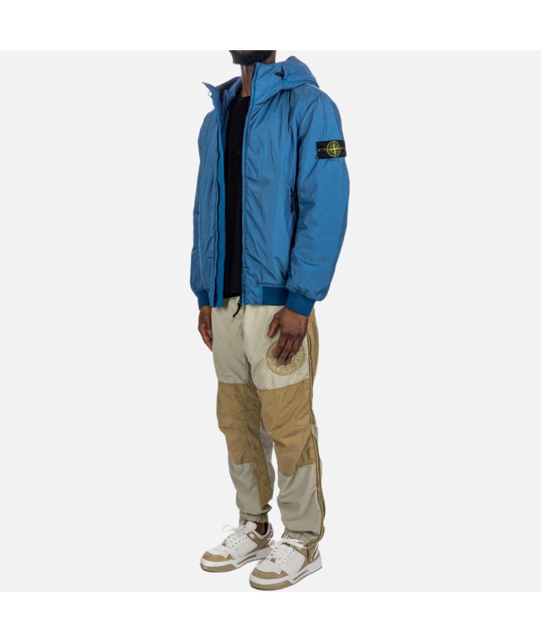 STONE ISLAND Синяя куртка, фото 5