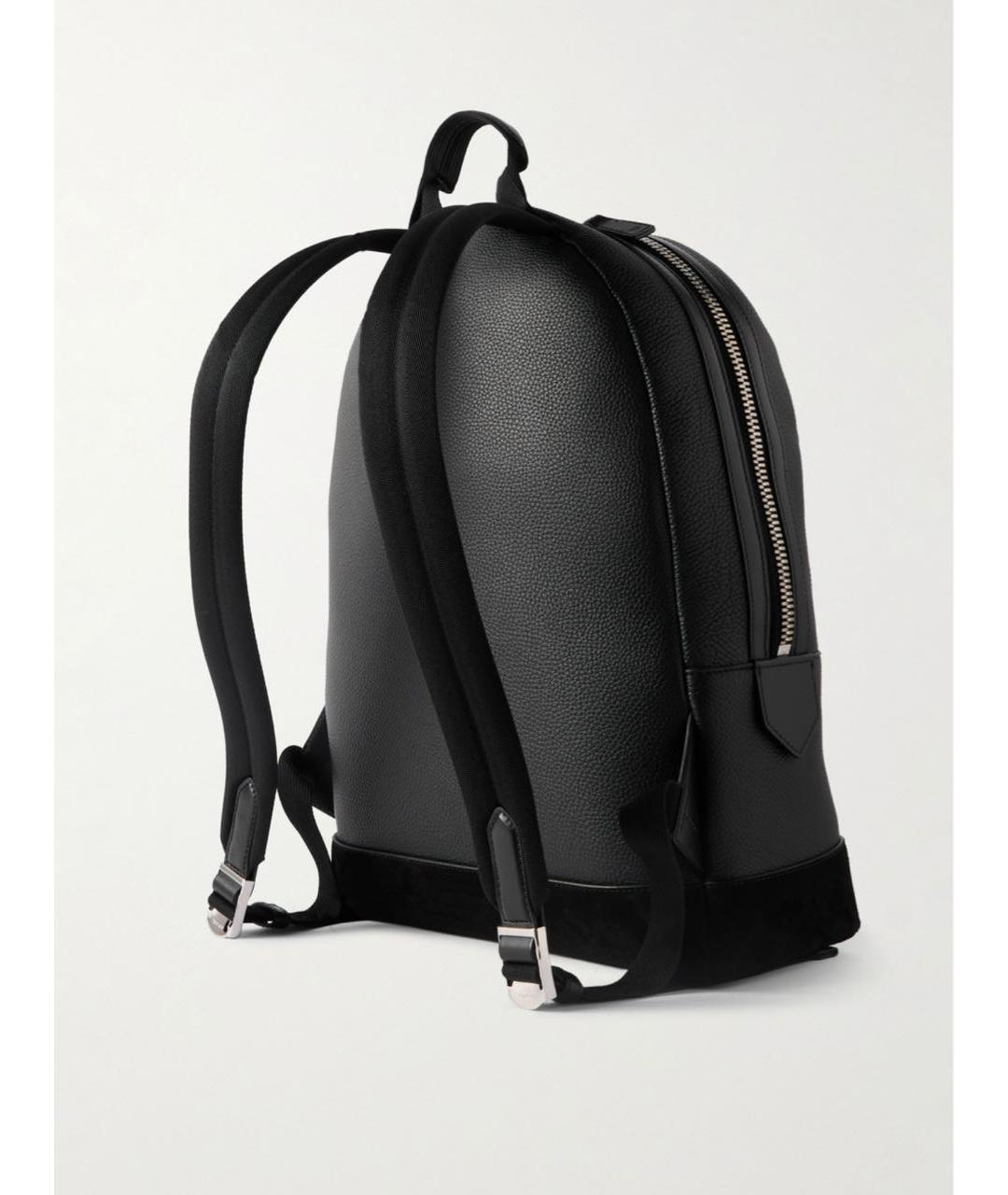 TOM FORD Черный кожаный рюкзак, фото 6