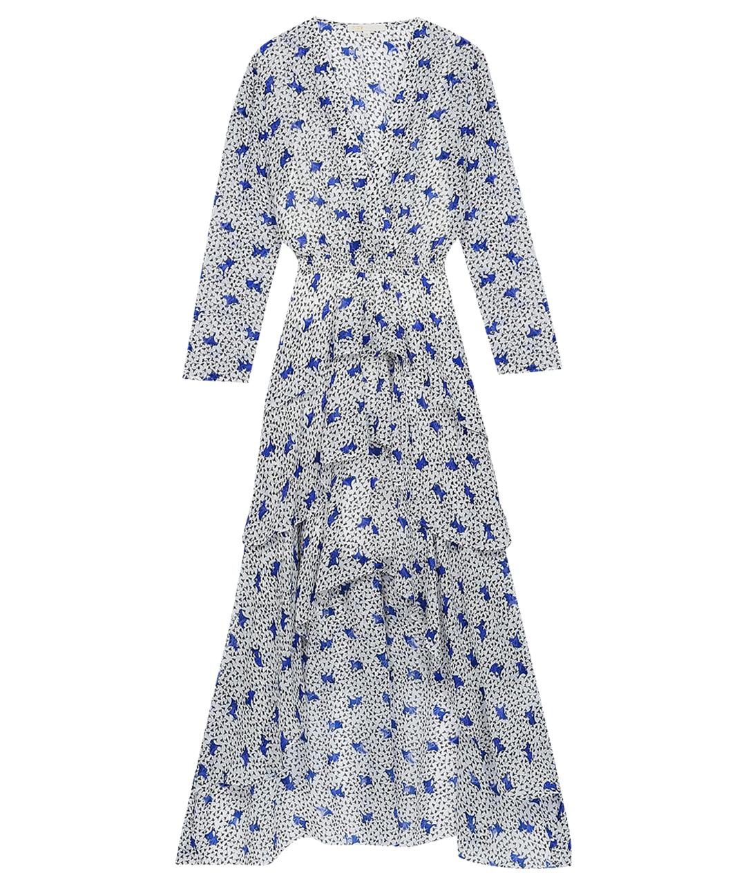 MAJE Белое полиэстеровое повседневное платье, фото 1