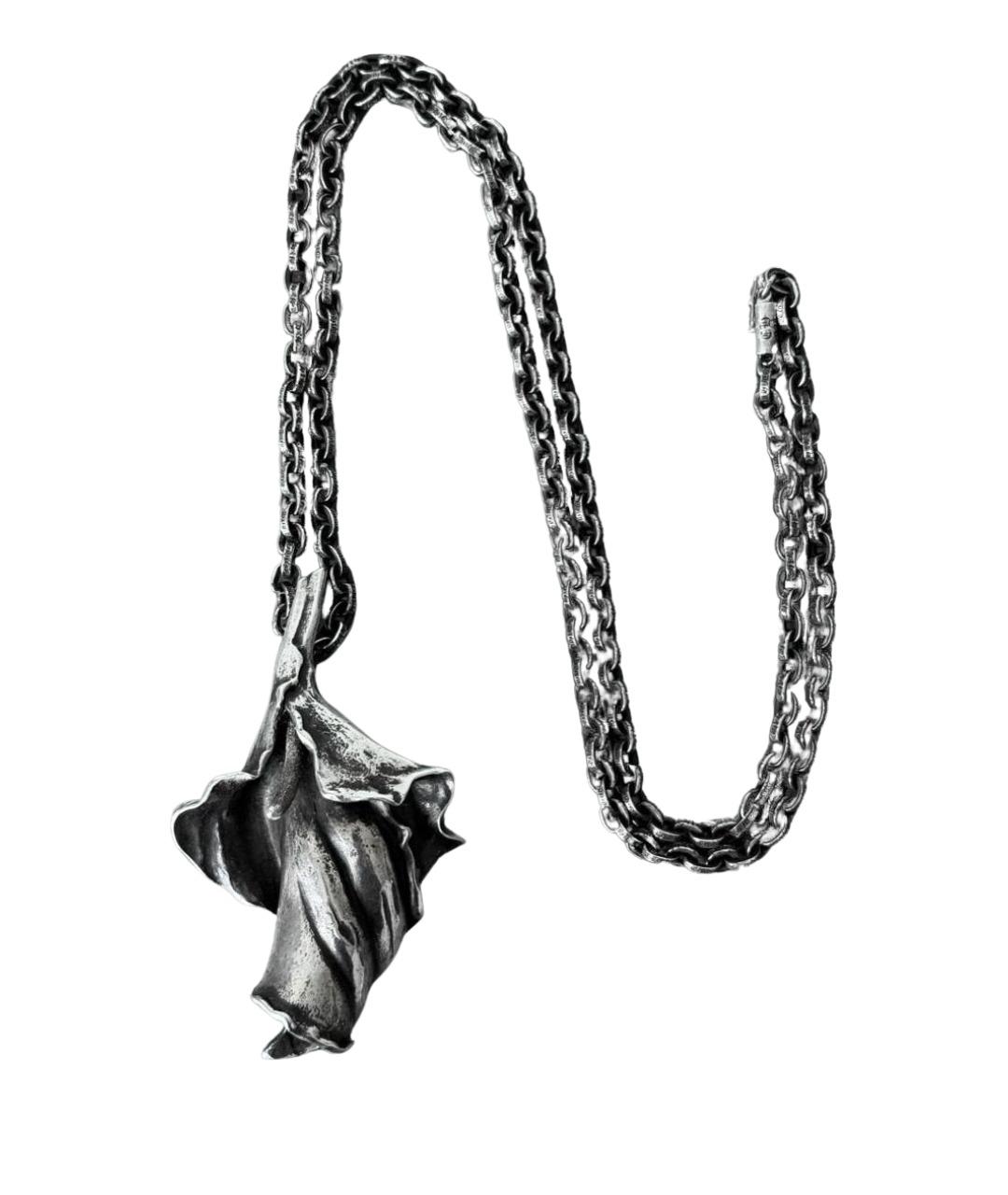 CHROME HEARTS Серебряная серебряная цепочка/подвеска, фото 1