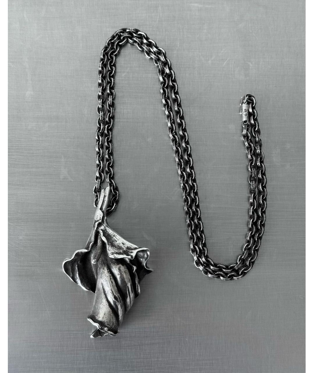 CHROME HEARTS Серебряная серебряная цепочка/подвеска, фото 9