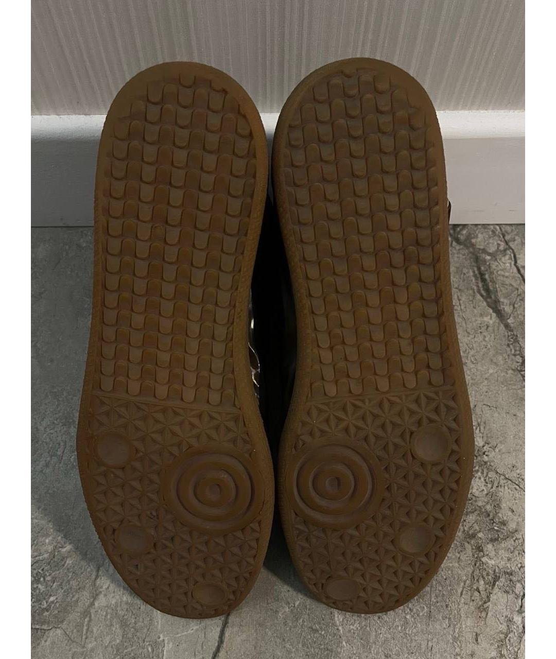 MAISON MARGIELA Золотые высокие кроссовки / кеды, фото 6