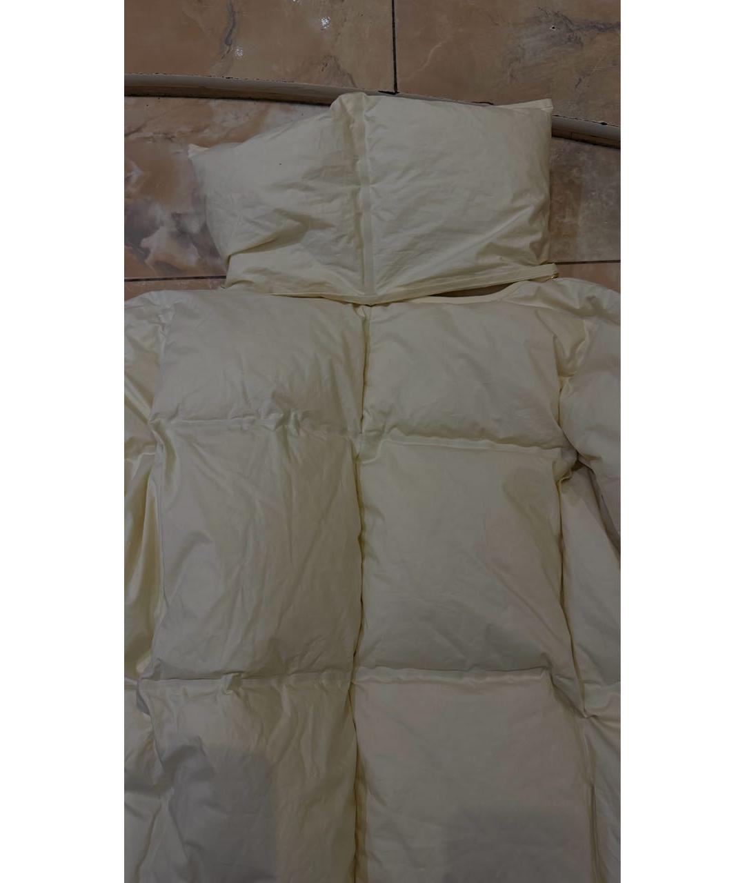 BOTTEGA VENETA Бежевый хлопковый пуховик, фото 4
