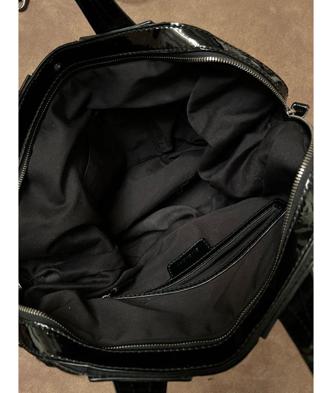 GIVENCHY Черная меховая сумка с короткими ручками, фото 3