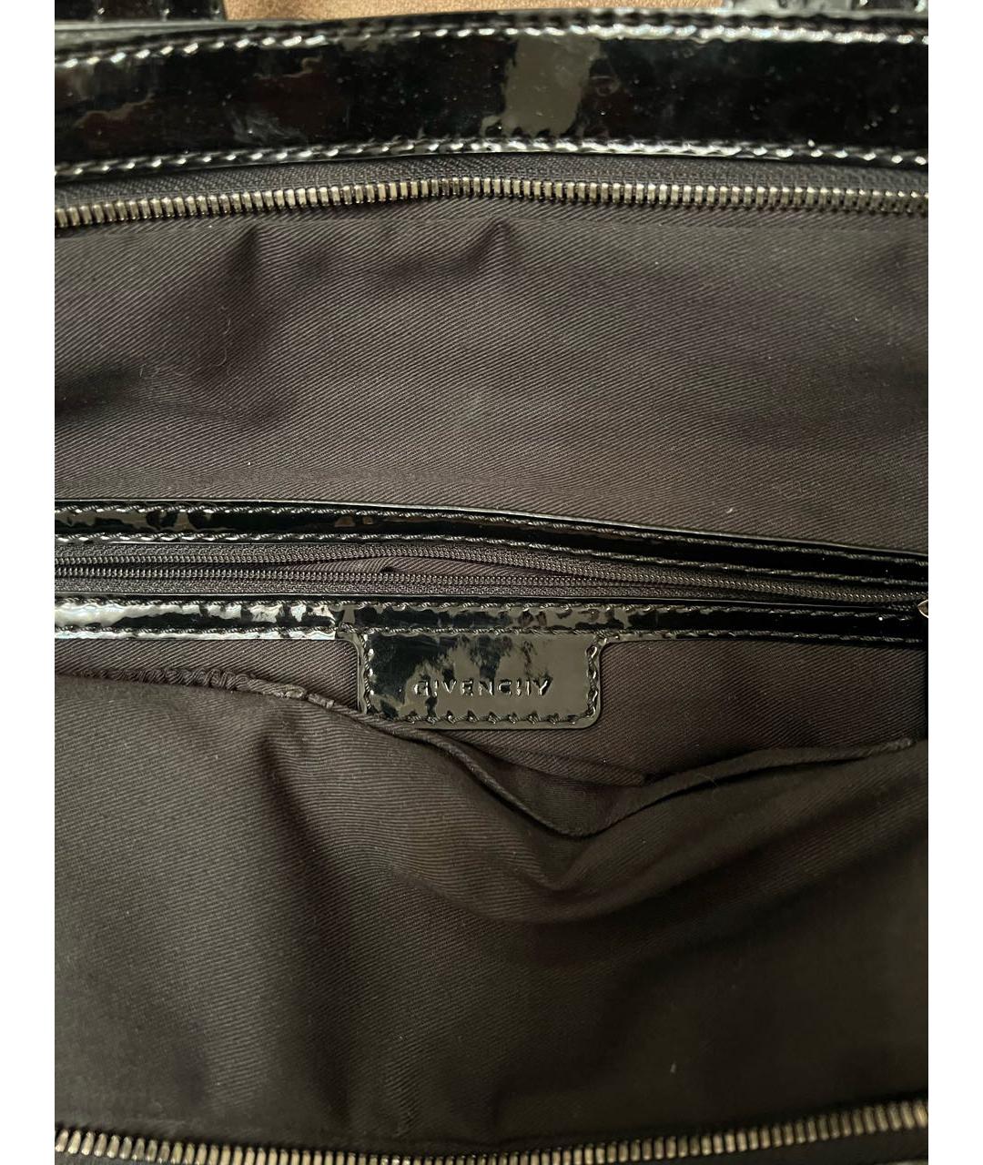 GIVENCHY Черная меховая сумка с короткими ручками, фото 2