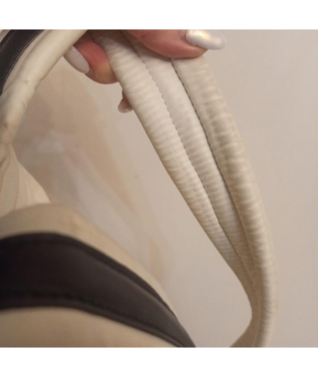 MONCLER Белый тканевый рюкзак, фото 9