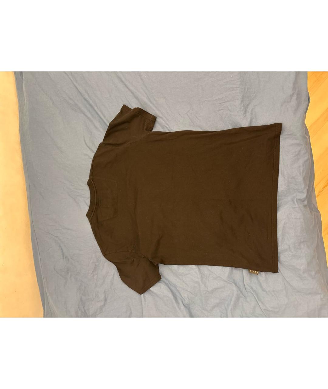 PHILIPP PLEIN Черная хлопковая футболка, фото 2