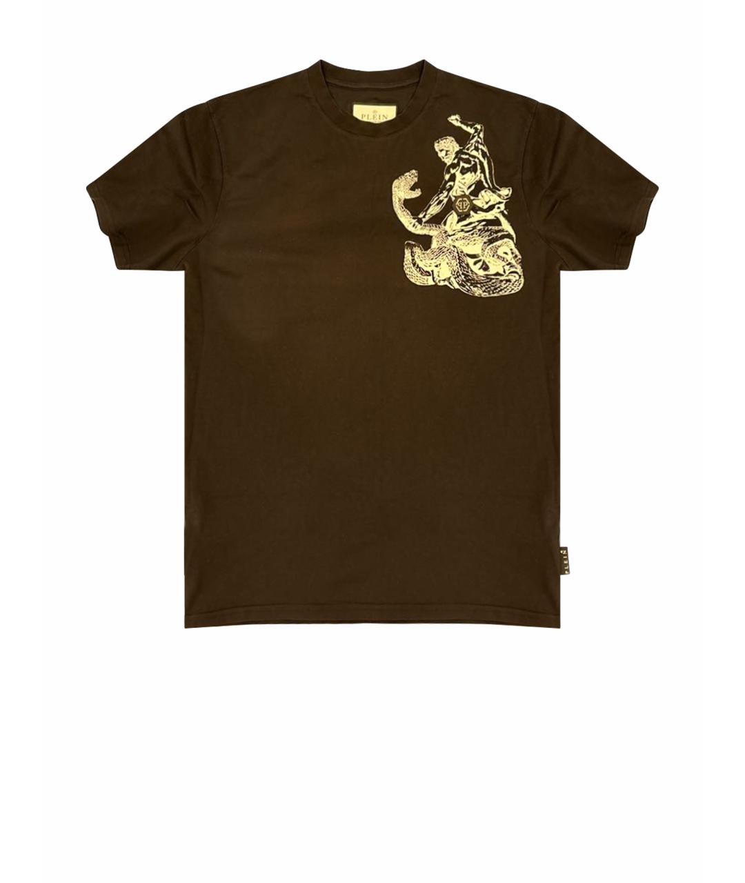 PHILIPP PLEIN Черная хлопковая футболка, фото 1