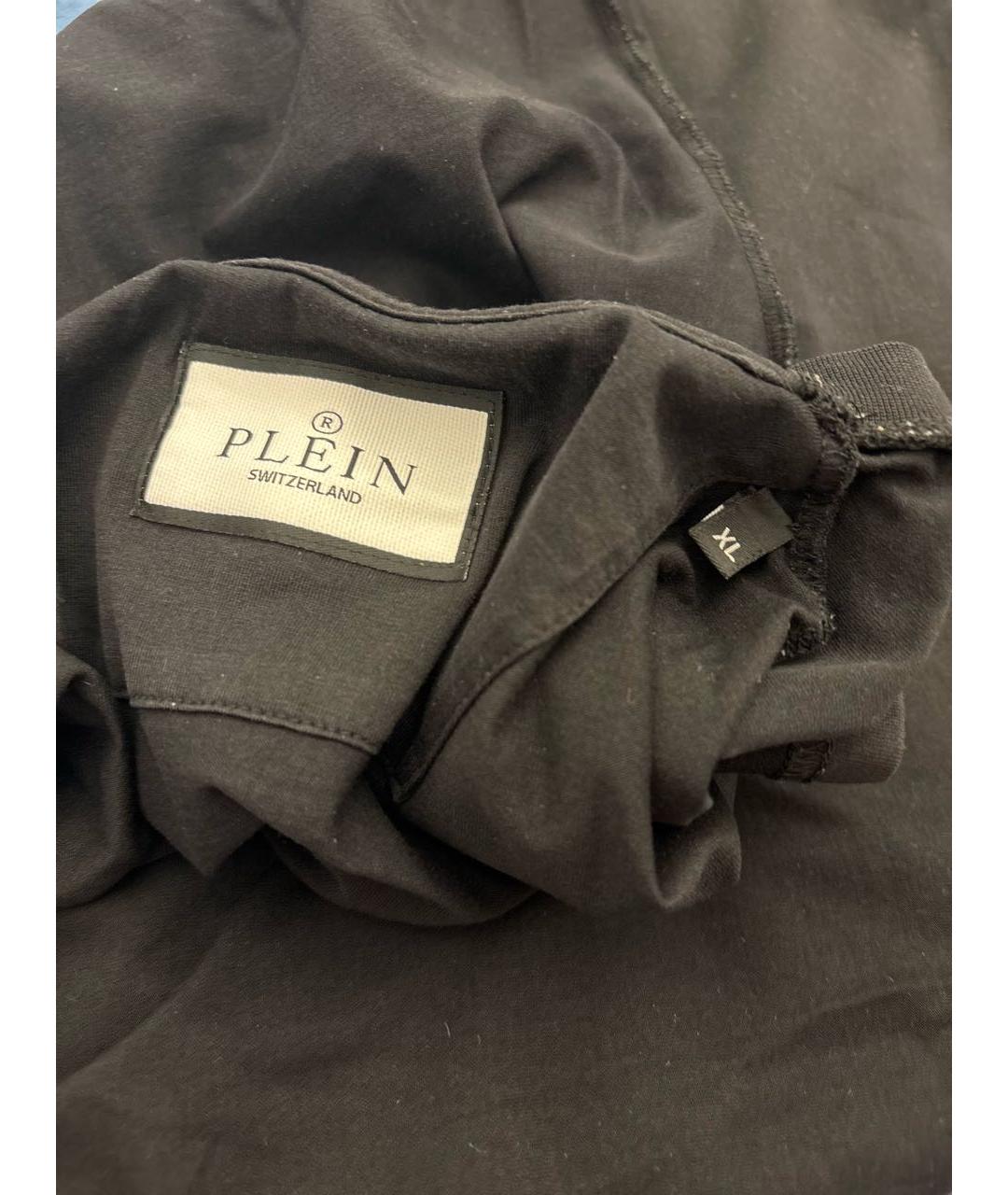 PHILIPP PLEIN Черная хлопковая футболка, фото 5