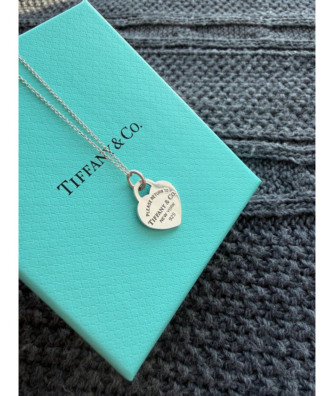 TIFFANY&CO Серебряное серебряное колье, фото 2