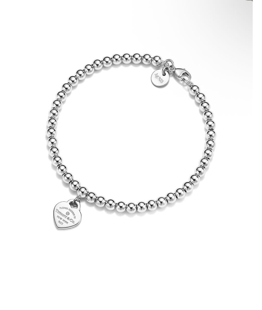 TIFFANY&CO Серебрянный серебряный браслет, фото 3