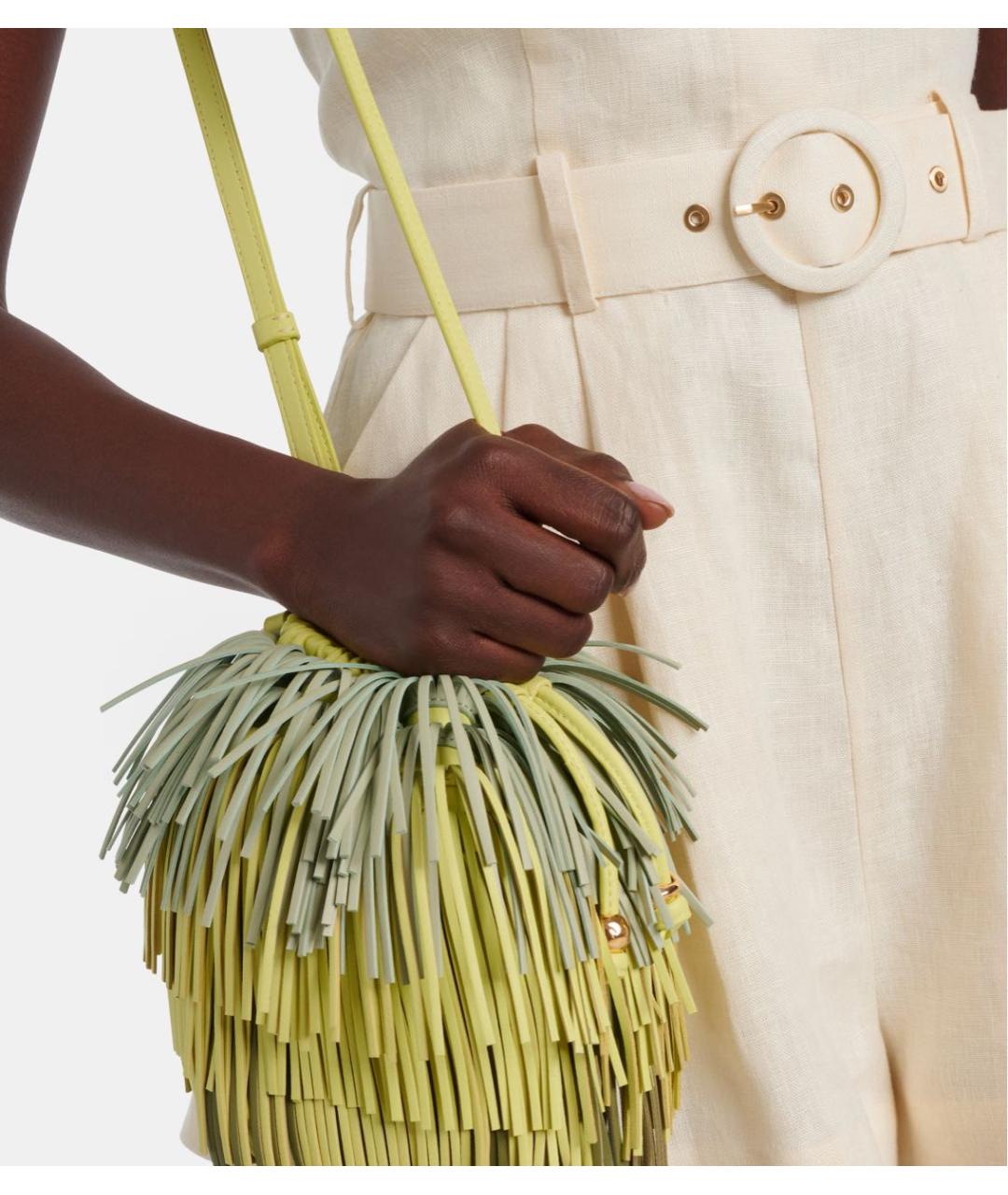 ZIMMERMANN Зеленая сумка через плечо, фото 5