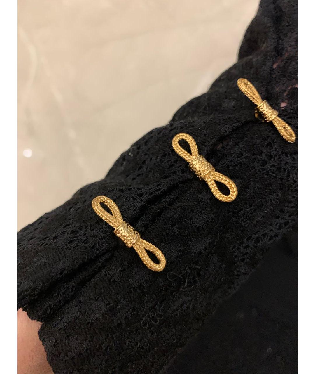 DOLCE&GABBANA Черный кашемировый джемпер / свитер, фото 5