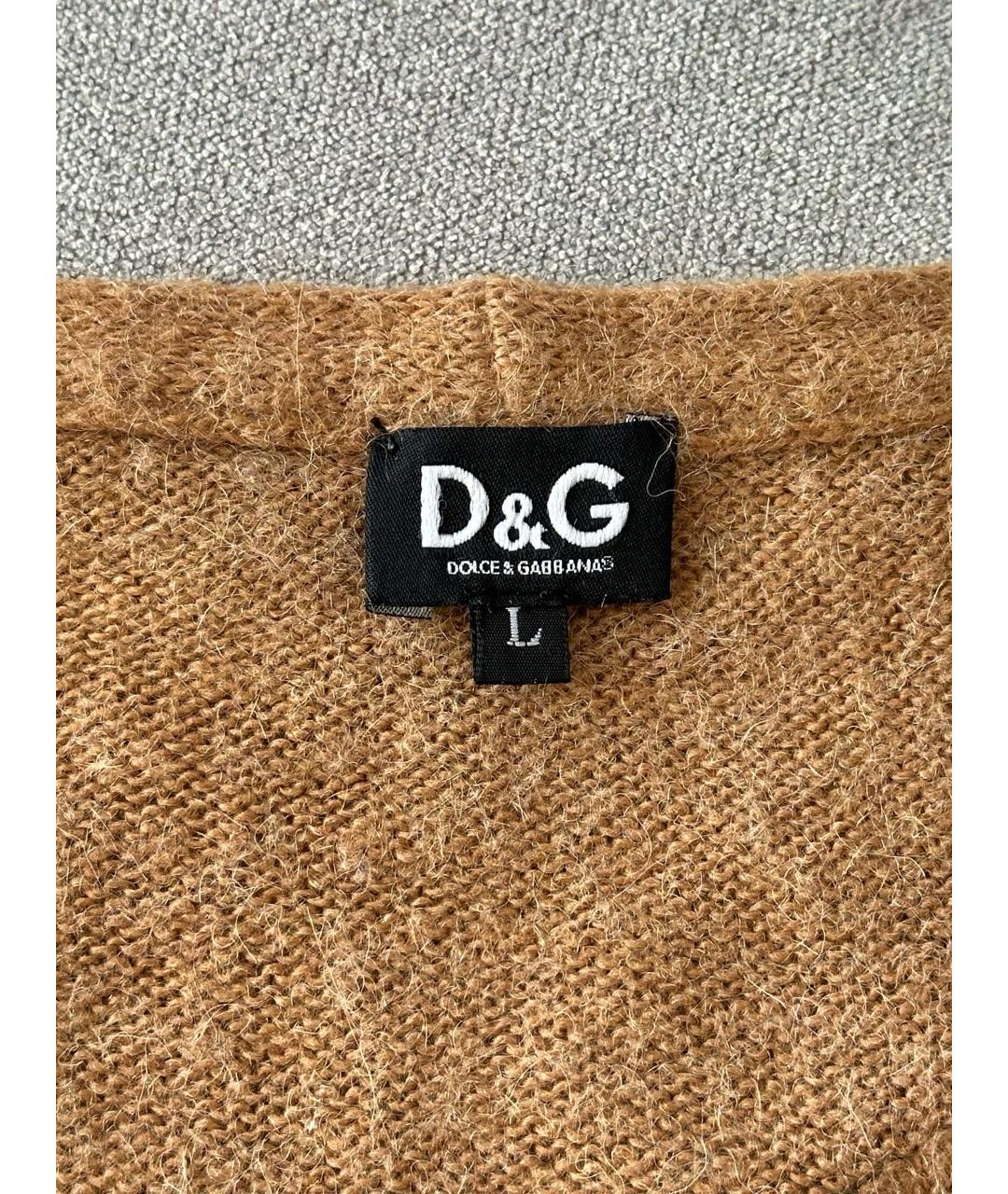 DOLCE&GABBANA Бежевый кардиган, фото 5