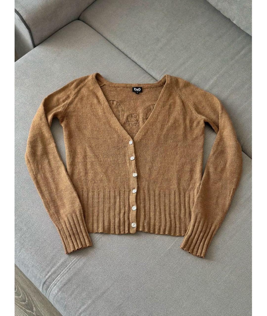 DOLCE&GABBANA Бежевый кардиган, фото 2