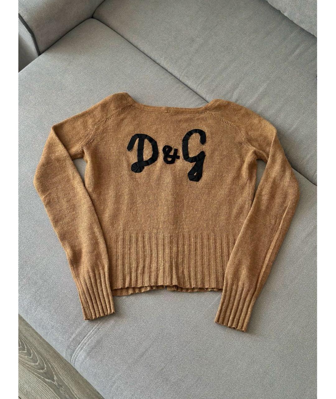 DOLCE&GABBANA Бежевый кардиган, фото 3