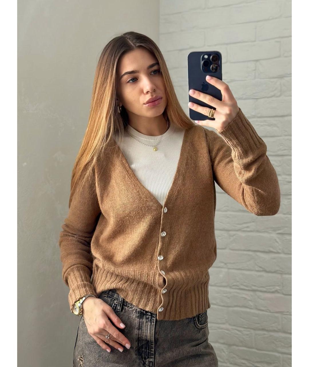 DOLCE&GABBANA Бежевый кардиган, фото 6