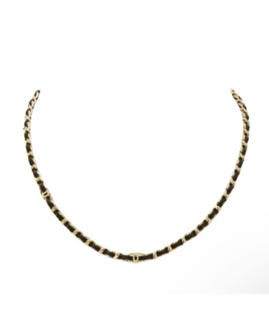 CHANEL Черный чокер, фото 3