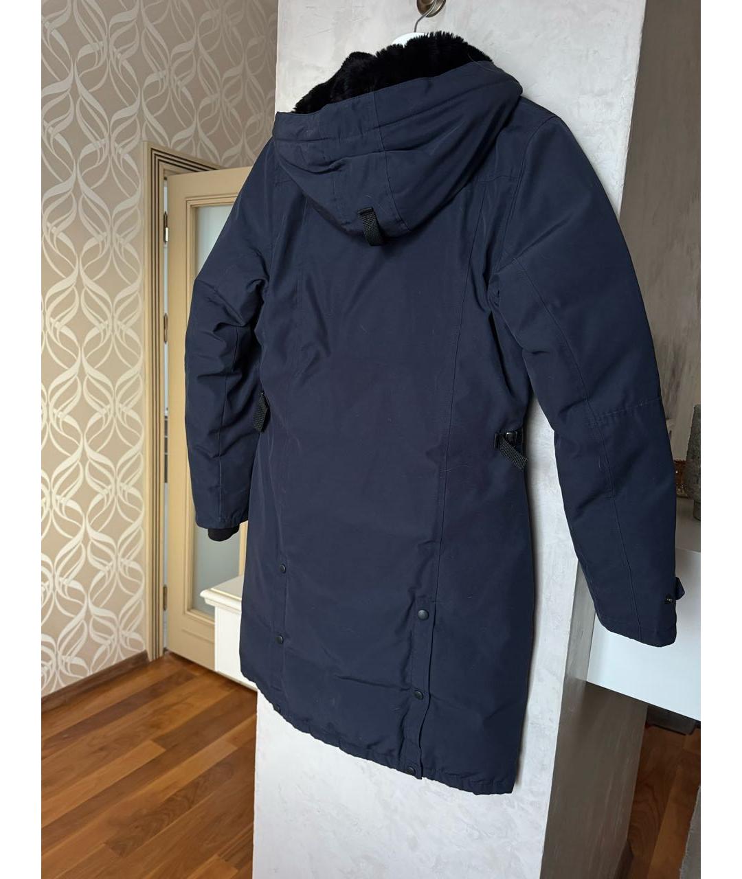 CANADA GOOSE Темно-синий пуховик, фото 4